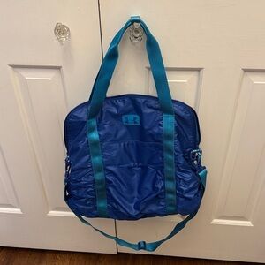 Under Armour Royal Blue and Teal Gym Bag